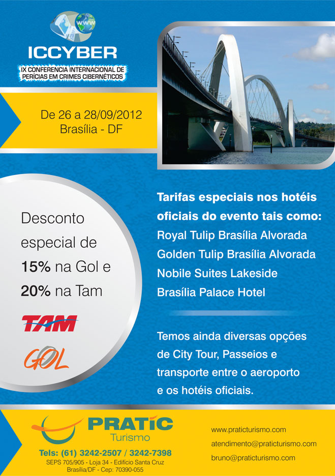 Pratic Turismo: Official Travel Agency of ICCyber 2012